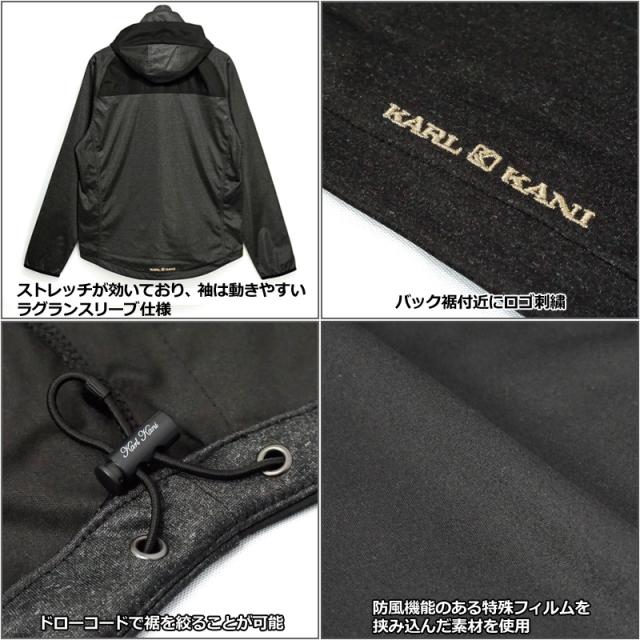 カールカナイゴルフ メンズ 防風 撥水 ストレッチ フルジップ カールカナイゴルフ メンズ 防風 撥水 ストレッチ フルジップ