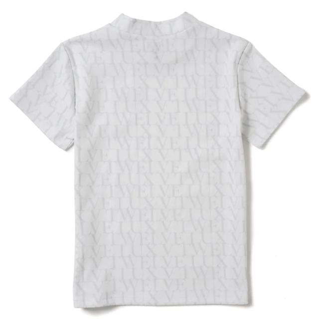 V12 ゴルフ レディース 半袖 モックネック シャツ LX ALL LETTER MOCK