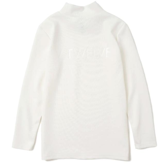 V12 ゴルフ レディース モックネック 長袖 シャツ HIDE MOCK V122320