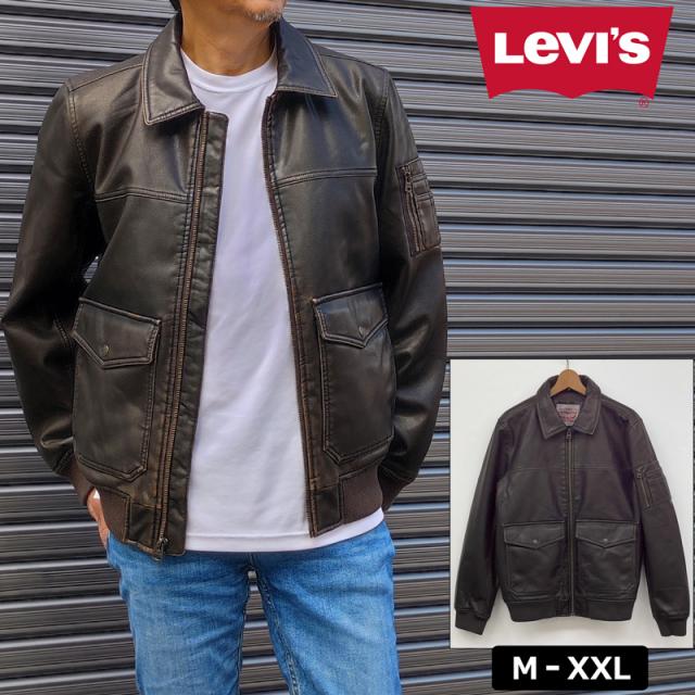 リーバイス社　レザージャケットS〜M　シングルライダース　革ジャン　Levi's 希少 Levi'sリーバイス 本革レザージャケットM ライダース