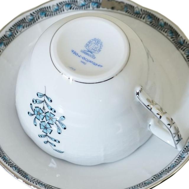 再入荷安い 三太郎の日 ヘレンド ティーカップ&ソーサー アポニーターコイズ プラチナ カップ&ソーサー 730000 ATQ3-PT 00730000-ATQ3-PT 食器 洋食の通販はau PAY マーケット - ブランドショップA level(エイレベ 2022新作登場