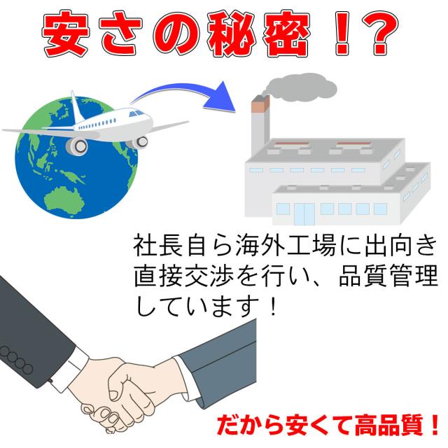 海外工場に出向き直接交渉・品質管理を行っています
