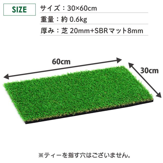 ラフ芝のサイズ