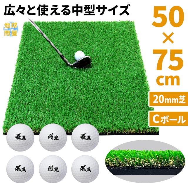 中型ラフ芝ゴルフマット