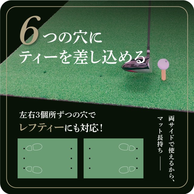 ポイント10倍】 ゴルフマット 大型 100×150cm PGAプロ監修モデル 単品