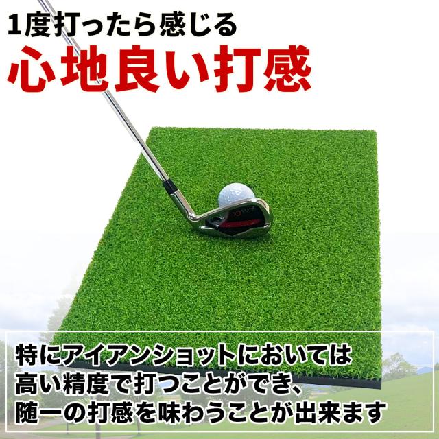 特にアイアンショットは高い精度で打つことが出来て随一の打感を味わうことが出来ます