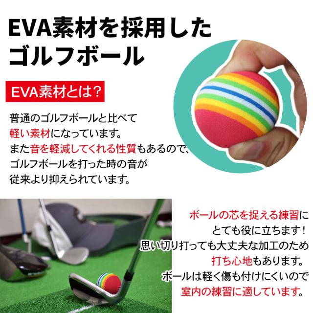 EVAゴルフボールの素材