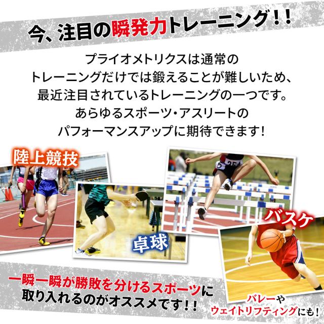 バスケや陸上競技にオススメの今注目のトレーニングになっています