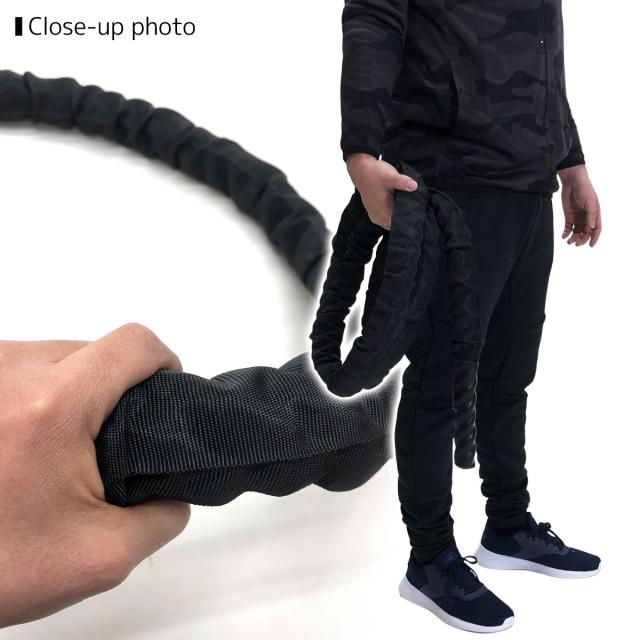 極太なわとびの使用写真