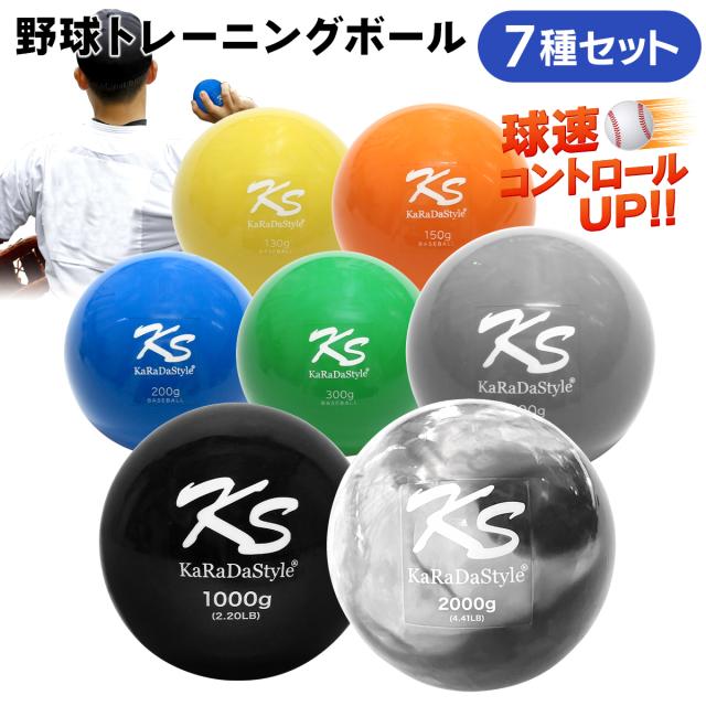 球速とコントロールの向上に役立つ野球トレーニングボール
