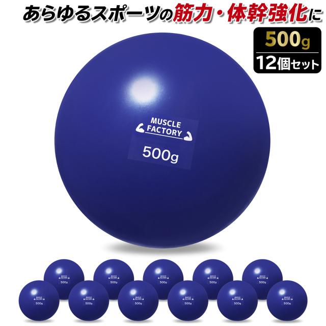 トレーニングウエイトボール500g