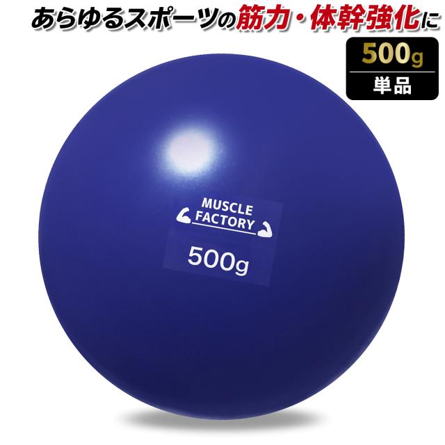 トレーニングウエイトボール500g