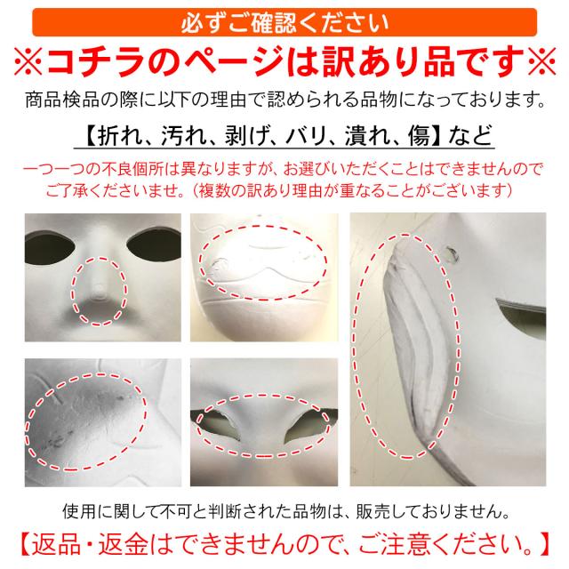 訳ありの商品となっておりますので、返品・返金はできません