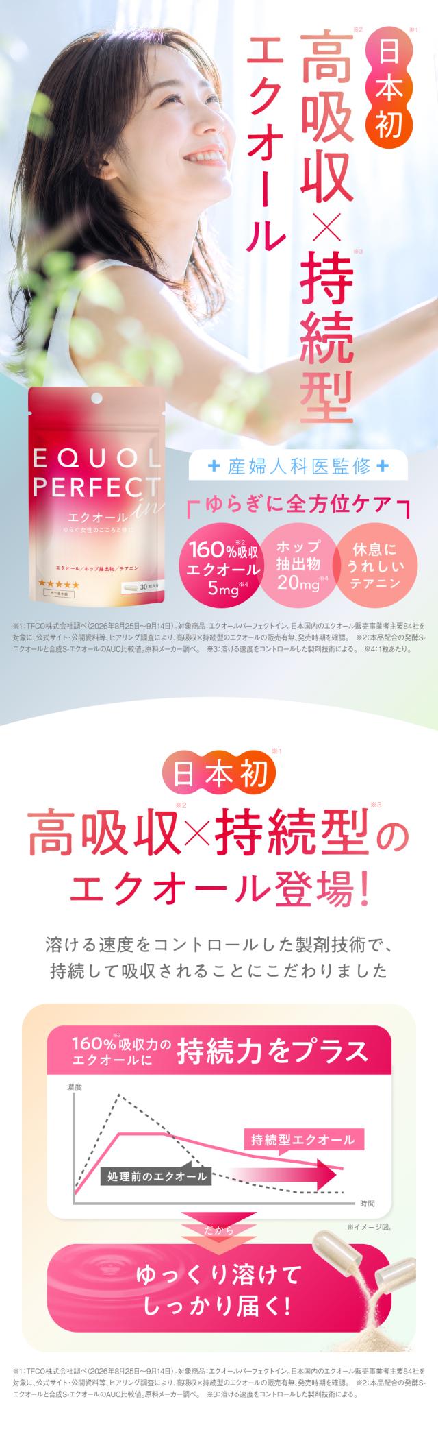 EQUOL PERFECT in(エクオールパーフェクトイン)