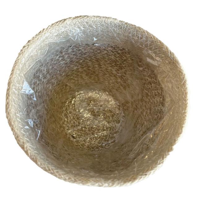 ジュート鉢カバー使用例ミニ観葉植物