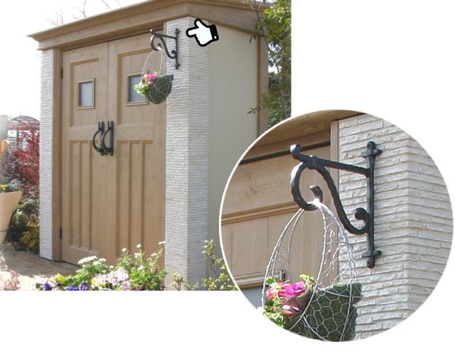 吊り鉢用のフラワーハンガー Type A