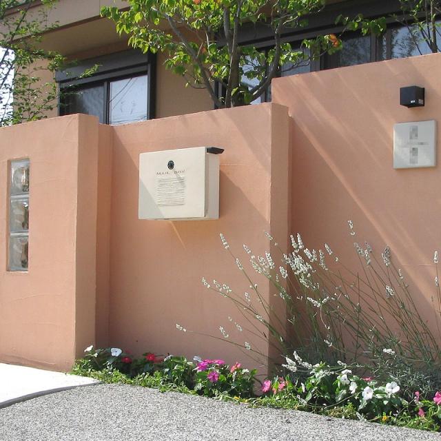 ポストディーズおしゃれ壁掛け施工例