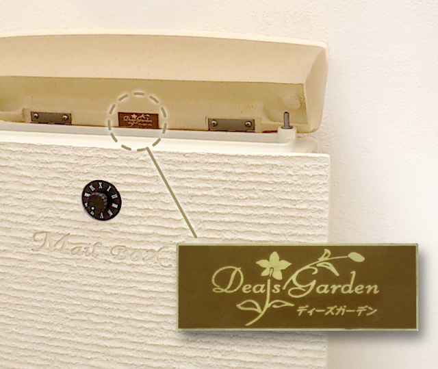 ポストディーズおしゃれ壁掛けダイヤル錠