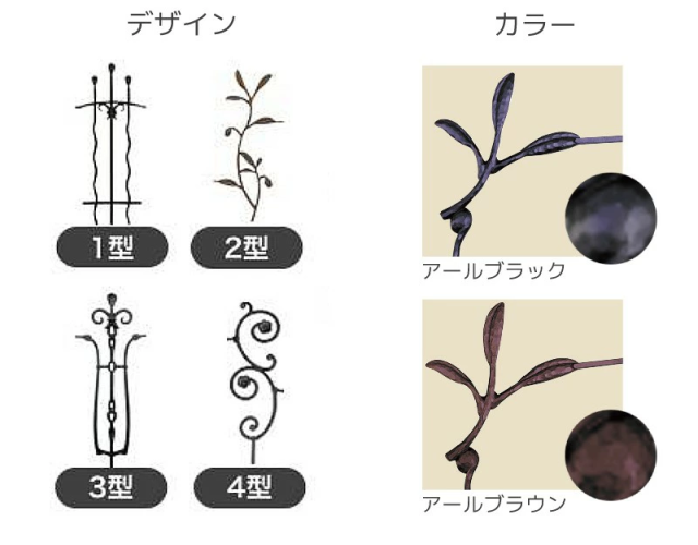 フェンスのカラー