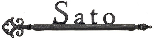 アルミ鋳物表札A-08・アロースモール