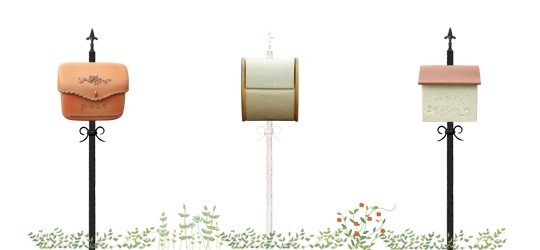 ポストとポールの施工例