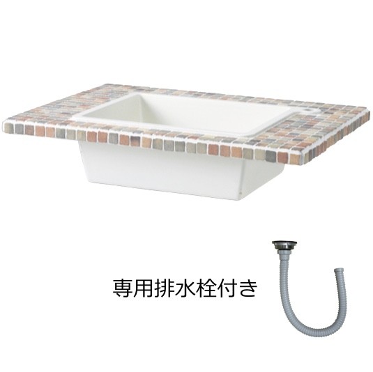 ガーデンシンクの流し台