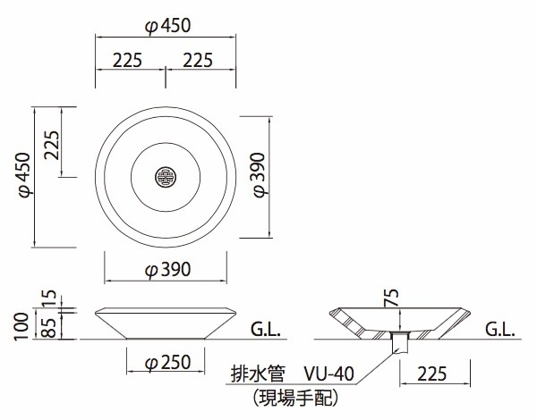 プレートパンのサイズ