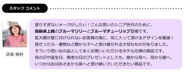 スタッフのコメント