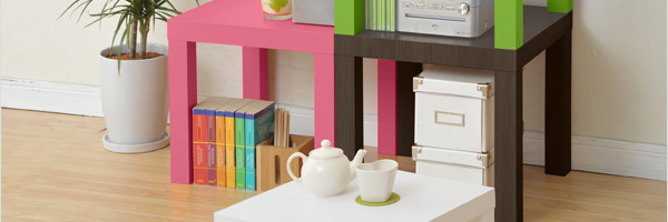 ラックやテーブルに♪