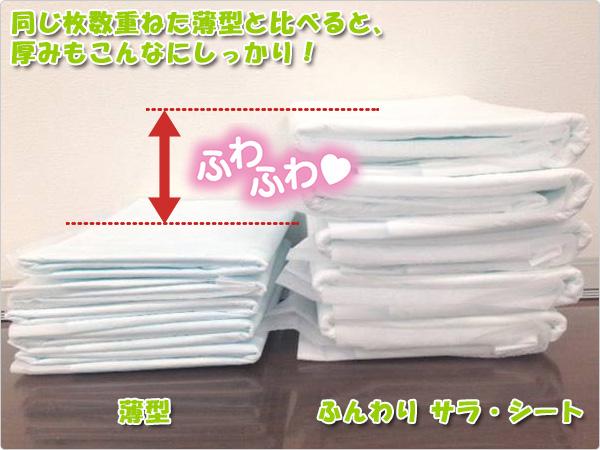 厚みもしっかり、ふわふわ感覚