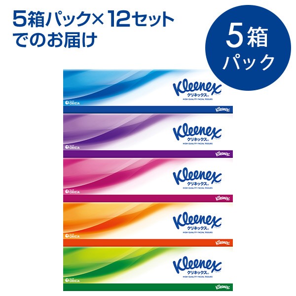 最大43%OFFクーポン ふるさと納税 ティッシュ 60箱 クリネックス ティシュー 1ケース 5箱 × 12パック入り ティッシュペーパー  宮城県岩沼市