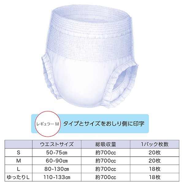 アクティ におわないのは良いパンツ レギュラー ゆったりLサイズ