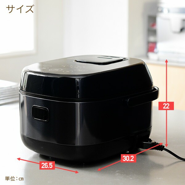 炊飯器 5.5合 IH 一人暮らし IH炊飯器 5.5合炊き YJN-E101(B) IH炊飯ジャー IHジャー炊飯器 新生活 保温 予約 炊き分け  おかゆ 早炊き 米 ご飯 シンプル おしゃれ 山善 YAMAZEN 【送料無料】｜au PAY マーケット