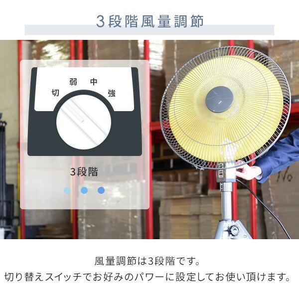 工場扇 工場用扇風機 45cm 大風量 三脚折り畳み収納 ミストキット ミストシャワーセット MK-12S+OPF-45YG 熱中症対策 粉塵対策  コンパの通販はau PAY マーケット くらしのeショップ au PAY マーケット－通販サイト