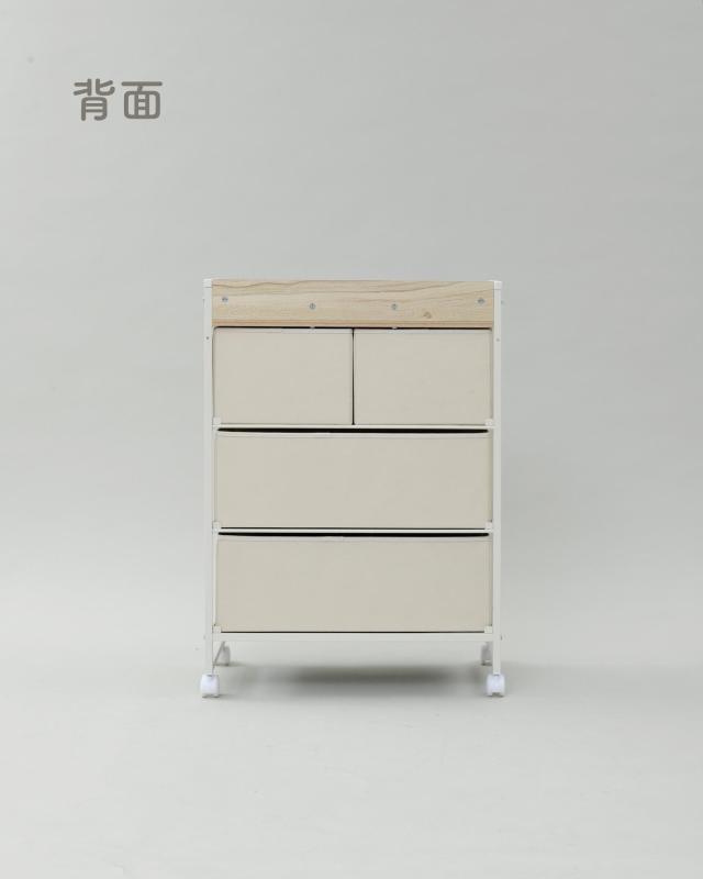 引き出し・収納沢山！！チェスト チェスト キャスター付き 3段 幅58 奥行29 高さ83cm