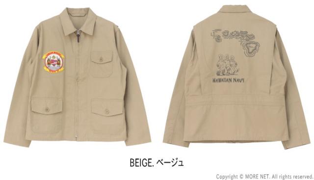 フェローズ PHERROW'S U.S.NAVY サマーフライトジャケット 25S-M-421A-Deco メンズ 日本製 ミリタリー
