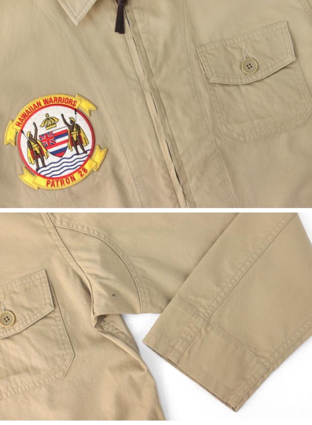 フェローズ PHERROW'S U.S.NAVY サマーフライトジャケット 25S-M-421A-Deco メンズ 日本製 ミリタリー