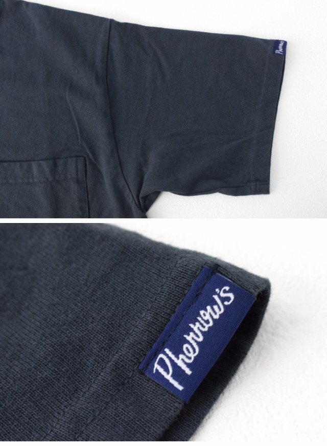 フェローズ PHERROW'S ポケット付きTシャツ PPT メンズ 半袖