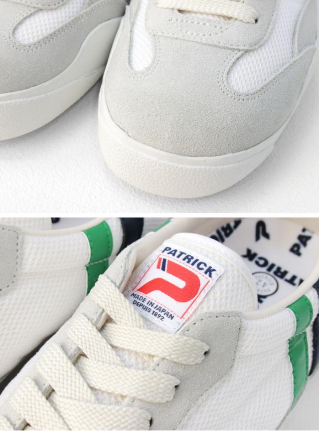 パトリック PATRICK ナイロンメッシュxベロアスニーカー -OG コペンハーゲンオリジン メンズ 日本製 靴