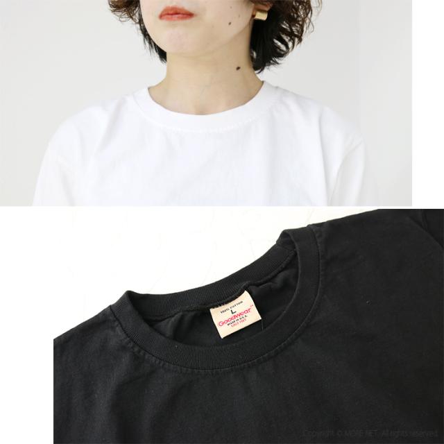 グッドウェア GOODWEAR 7.2ozコットンクルーネックリブTシャツ