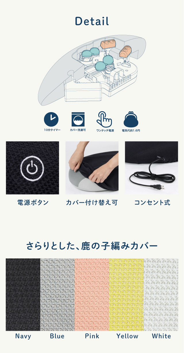 プロイデアマッサージャーNEMOMI背中