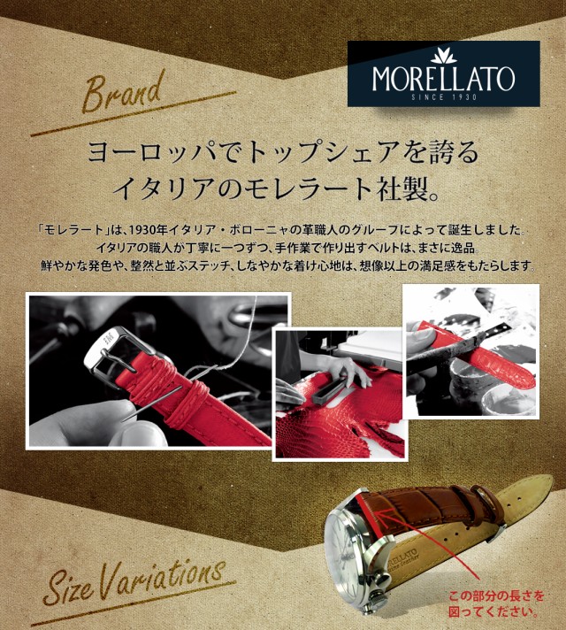ヨーロッパでトップシェアを誇るイタリアのモレラート社製。