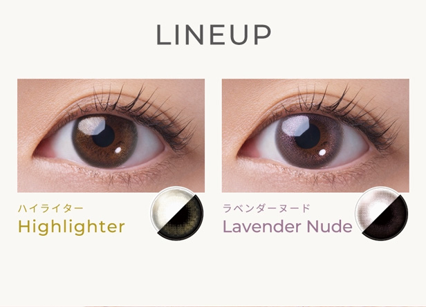 FAIRY 1Month SHIMMERING SERIES　フェアリーワンマンス　シマーリングシリーズ LINEUP