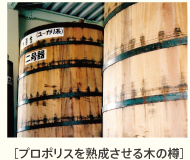 プロポリスを長期熟成