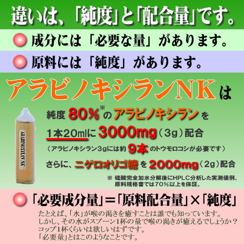 アラビノキシランNK 20ml×30本 送料無料の通販はau PAY マーケット イカワ薬品 au PAY マーケット店 au PAY