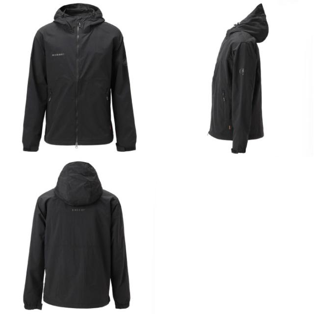 MAMMUT ブラック ダウンジャケット フード付き MAMMUT マムート ダウンジャケット 750FP メンズ アウター 軽量