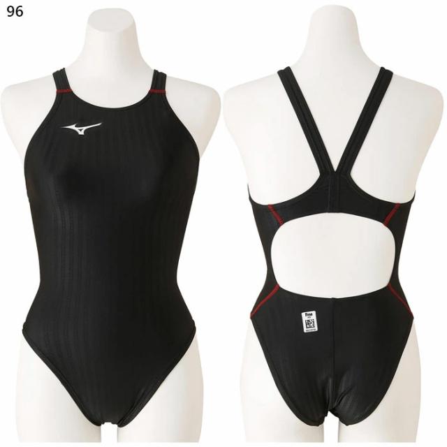 Mizuno 競泳水着 黒/グレー MIZUNO ミズノ（MIZUNO）（レディース）競泳水着 レディース