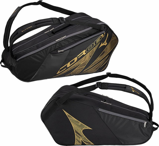 ミズノ メンズ レディース ラケットバッグ6本入れ COR06v バッグ