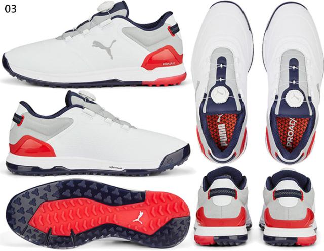 プーマ PUMA プロアダプト アルファキャット 2.0ディスク ゴルフシューズ プーマゴルフ メンズ プロアダプト アルファキャット 2.0