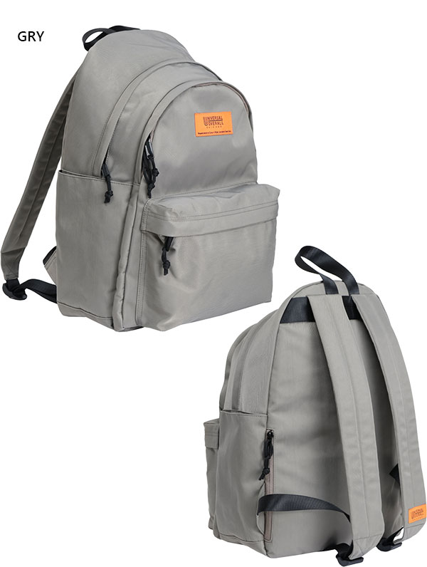 ユニバーサルオーバーオール　デイバッグ　リュック　　　　 カラー　グレー　新品 UNIVERSAL OVERALL デイバック リュック 撥水ナイロン 2層式